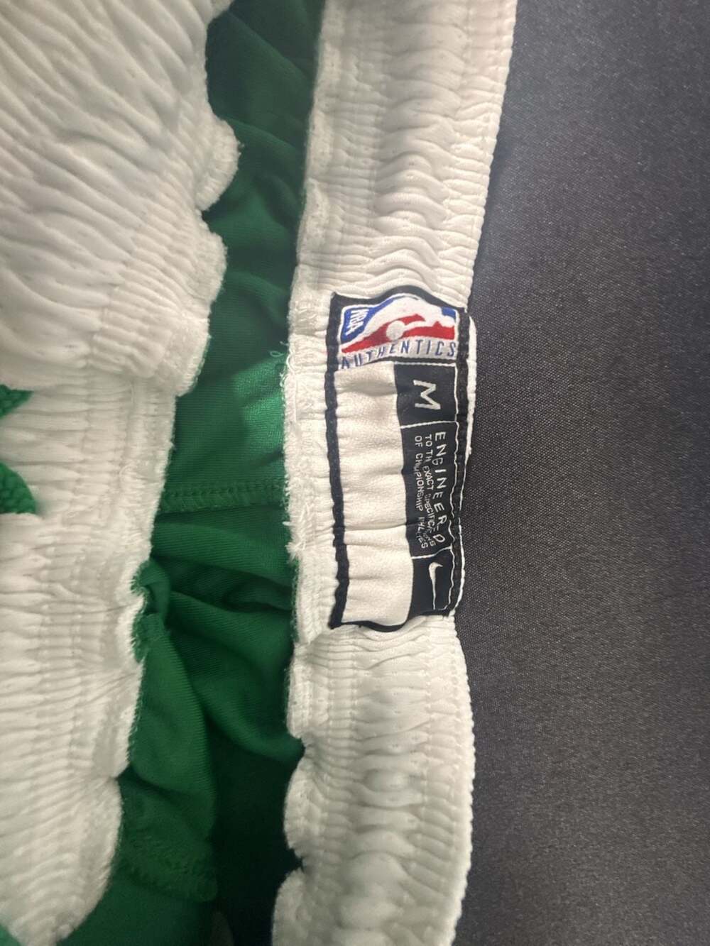 Nike Boston Celtics NBA Authentic On-Court Basketball Shorts - Picture 2 of 4
